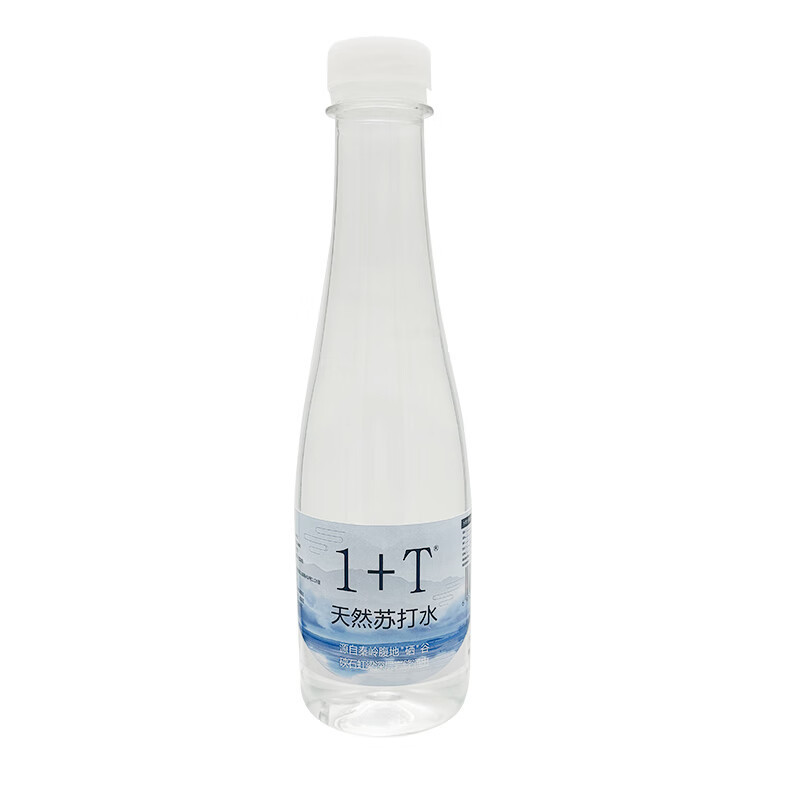1+T 天然苏打水 380ml*12瓶/箱