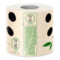 心相印 竹浆本色纸 竹π系列本色卷纸 三层150克24粒卷筒卫生纸(整箱销售)卫生纸