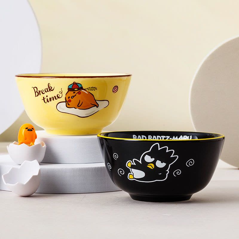 HelloKitty陶瓷碗可爱卡通家用餐具个性创意少女心小号单个吃饭碗 Pom Pom Purin 布丁狗图片