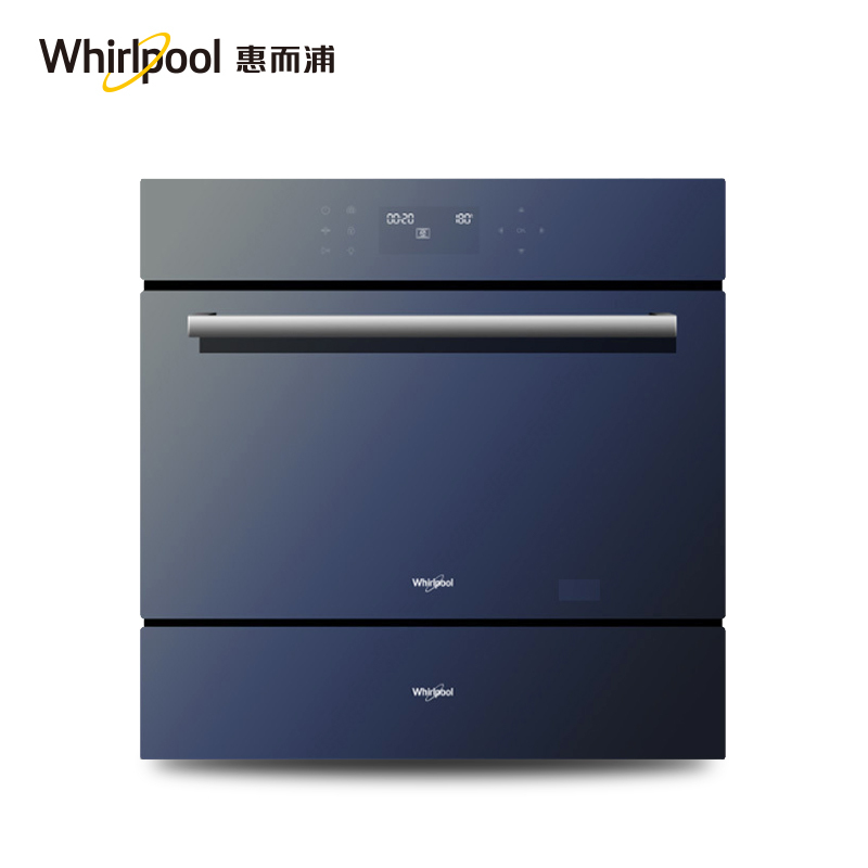 惠而浦(Whirlpool)嵌入式蒸烤箱保温一体机ES-58M2+AWD201A 智能烘焙多功能58L 烤箱蒸箱二合一