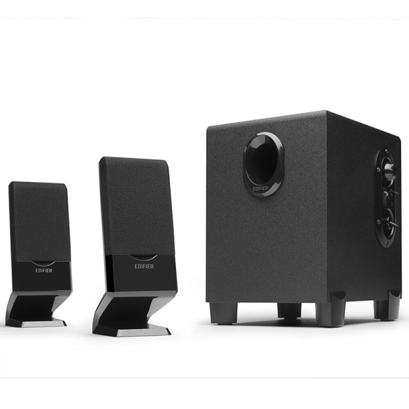 漫步者 (EDIFIER)R101V 蓝牙版多媒体2.1音箱 蓝牙音箱 音响 电脑音箱 黑色