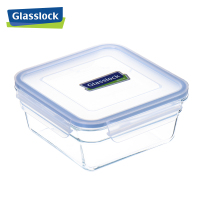 三光云彩(GLASSLOCK)钢化耐热玻璃单品保鲜盒加厚耐摔储物盒密封防漏OCST-165耐230℃烤箱用1650ml