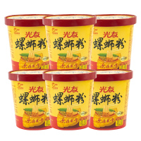 光友 螺蛳粉 (145g / 杯) 6杯组合装 广西特产柳州螺丝粉方便粉丝细米粉大杯装酸辣粉丝