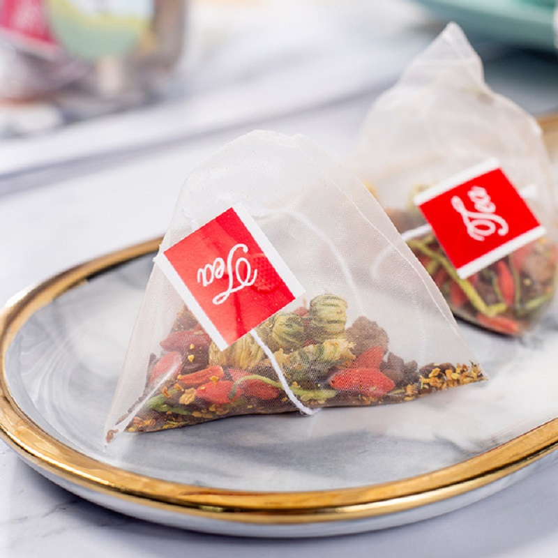 雅丽百花缘 决明子菊花茶160g(8g*20包)三角包 袋泡茶 决明子菊花金银花枸杞桂花牛蒡根 组合花草茶