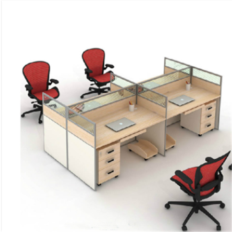 铜林 四人工位1200*600*760 米色