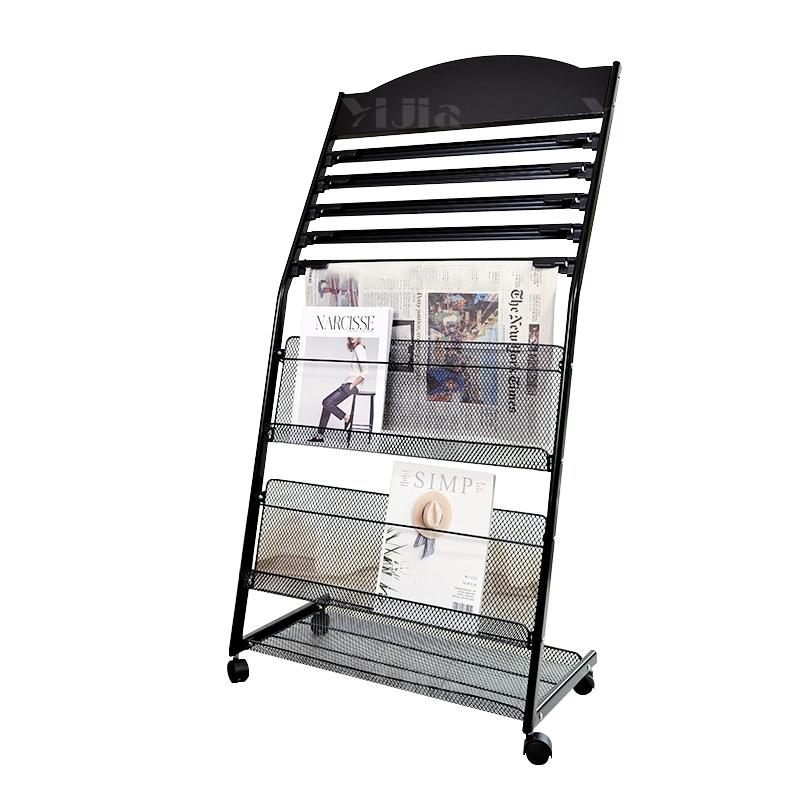 翌嘉YJ4122839 报纸架简易置物办公室报刊架 630*360*1240