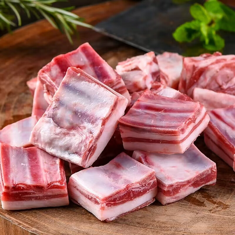 祥丁锡盟原生态大羊寸排1500g煎炸美味冷冻锁鲜