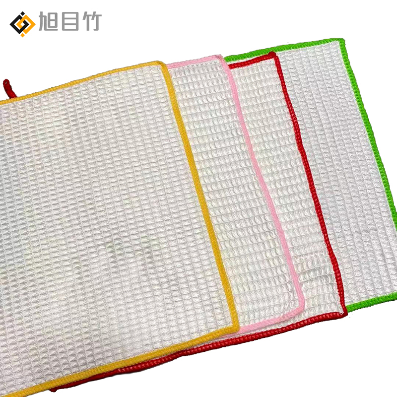 蜂窝洗碗巾木纤维刷碗布 30*30个