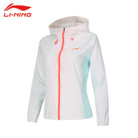 李宁(LI-NING)2022运动时尚跑步系列女子运动风衣 AFDS346-2 天羽蓝L