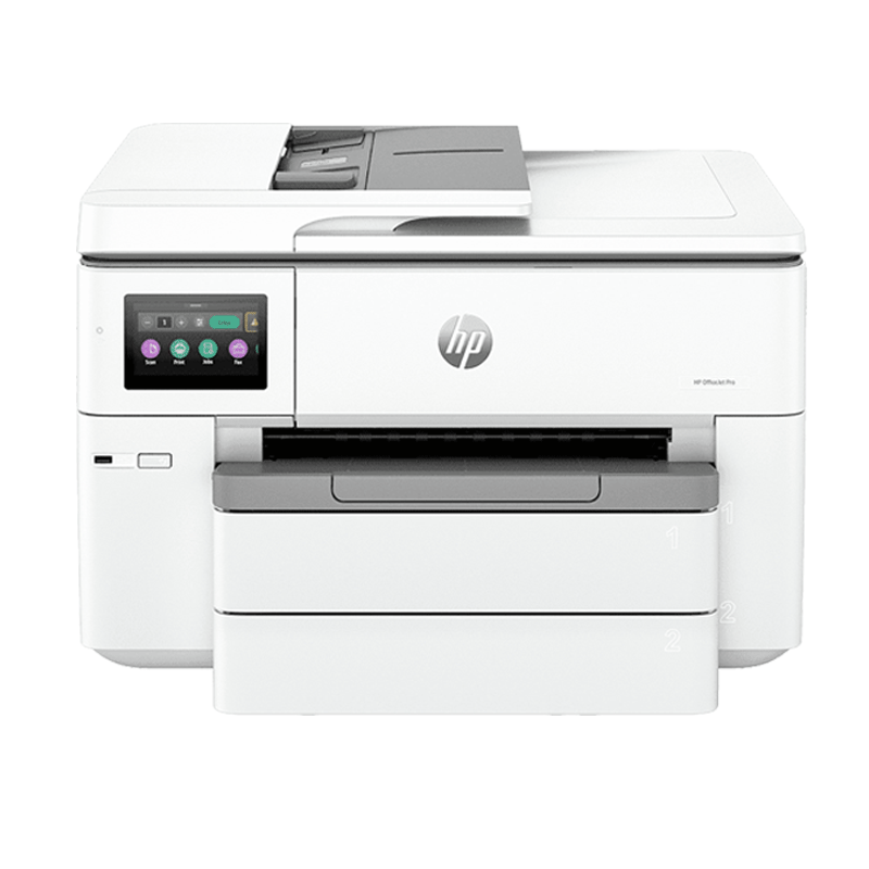 惠普HP OfficeJet Pro 9730 彩色喷墨A3打印机 惠普9730打印机无线网络A4自动双面打印复印扫描传真机一体机办公商用商务四合一设计图片代替惠普7740打印机高清大图