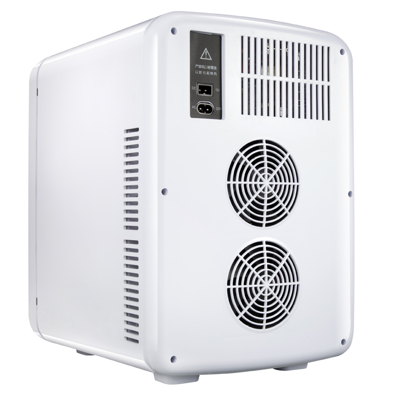 北冰扬20升车载冰箱宿舍小冰箱车家两用 便携小冰箱迷你12V220V 冷暖箱 双核可调温