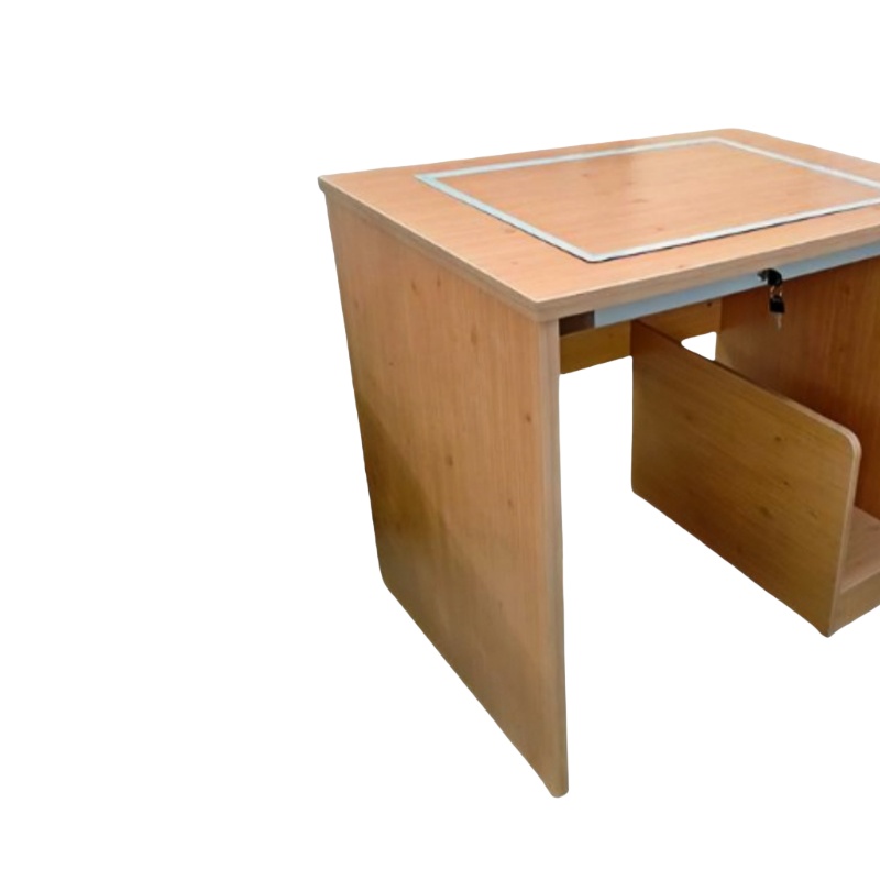 璎蕙翻转电脑桌 单人位 张高清大图