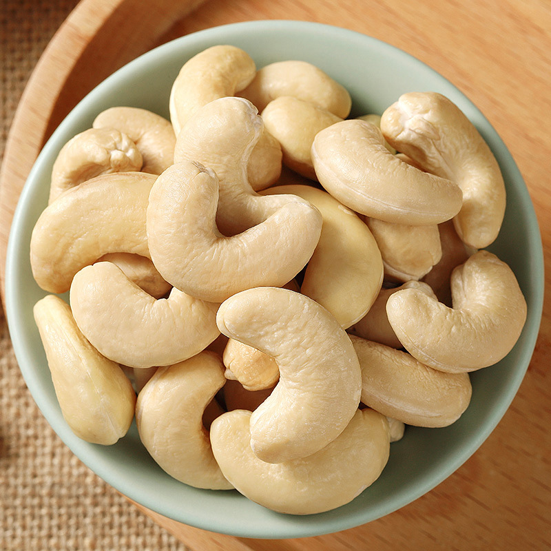 华味亨原味腰果250g2袋大颗粒腰果仁烘焙坚果干果办公室零食