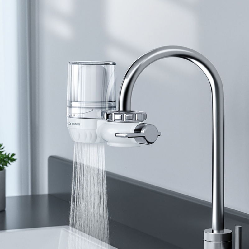 奥克斯aux净水器水龙头过滤器自来水家用直饮净化器机厨房前置滤水器