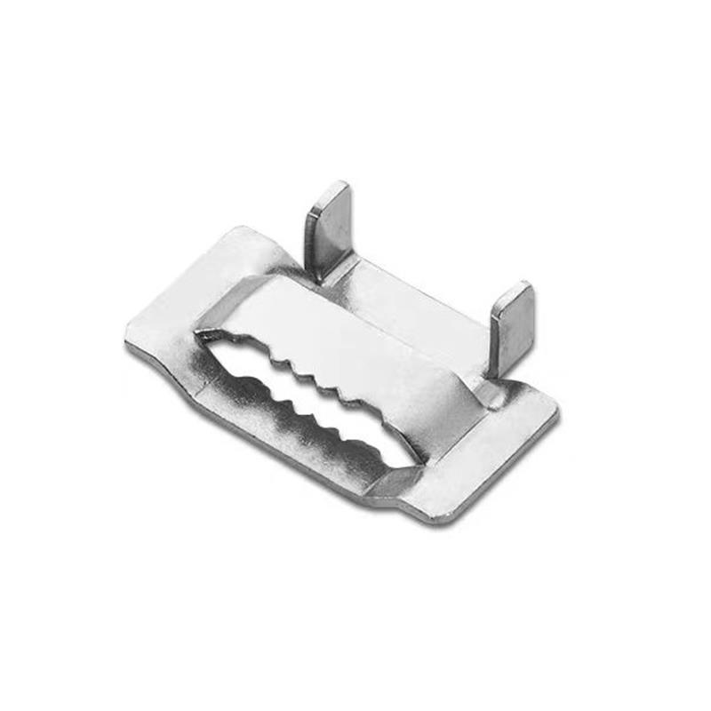 盛京联硕 不锈钢盘带卡扣 牙扣 10mm[100个]包高清大图