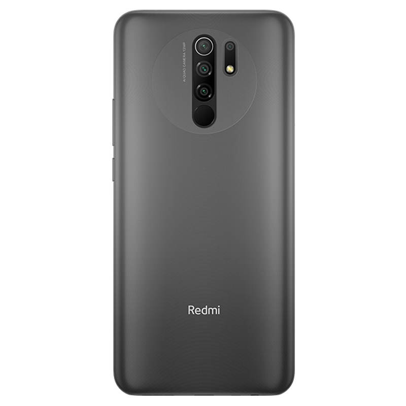 小米 红米 Redmi 9 全场景AI四摄 高性能游戏芯 5020mAh大电量 4G全网通手机 4GB+64GB 碳素黑