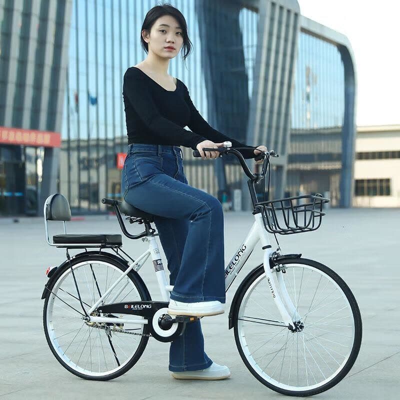 免充气轻便成人自行车学生校园代步20 22寸24寸图片