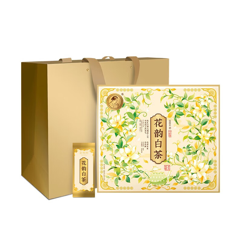 澜凔古茶 花韵白茶云南高山白牡丹 120g