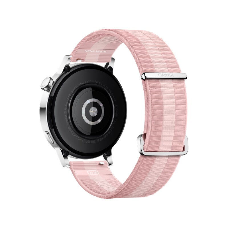 HUAWEI/华为 WATCH GT 3 42mm 智能手表 强劲续航 无线充电 心脏健康 时尚款 粉色编织表带
