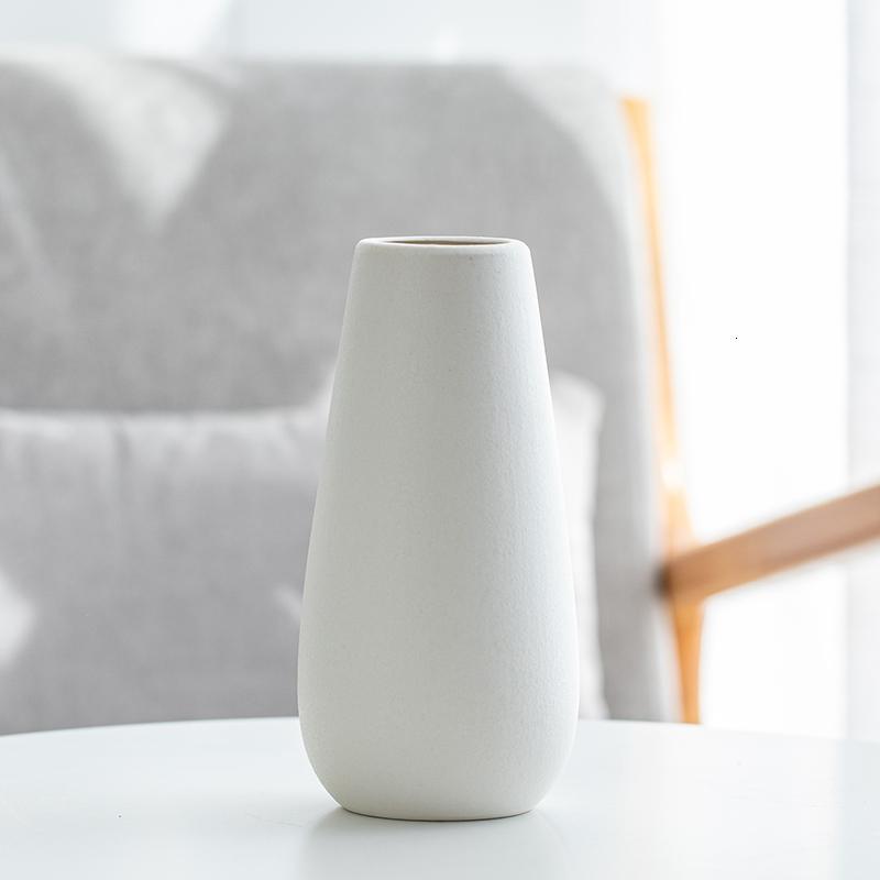 家居饰品现代简约陶瓷花瓶仿真花干花装饰品摆件北欧欧式ins三维工匠