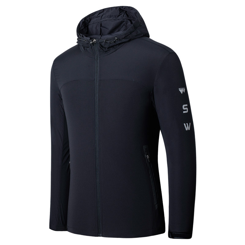 七匹狼户外运动外套男装青年男士时尚休闲运动连帽夹克男