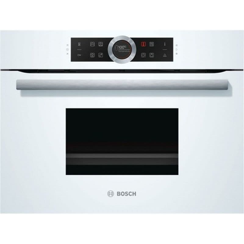 Bosch/博世 CDG634BS3W 法国原装进口 全新智能 触控环 嵌入式蒸箱家用蒸箱大容量38L 全黑图片