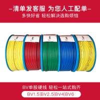 远东电线电缆BVR16平方国标铜芯进户电线 单芯多股 100米软线