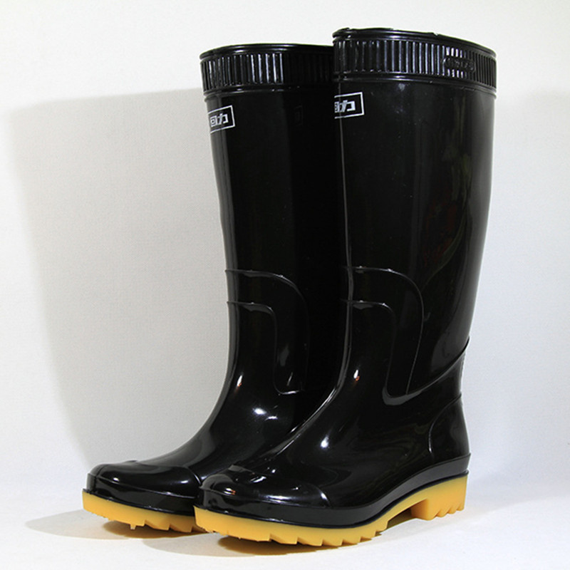 回力男士雨鞋塑胶雨鞋高帮高筒雨靴防水防滑耐磨套鞋水靴