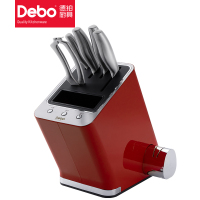Debo德铂泰达刀具套装多功能收纳刀座不锈钢刀具组合6件套