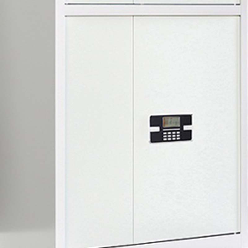 阿拉贡保密柜财务档案柜文件柜办公室资料储物柜保险柜通双节白色-电子密码锁高清大图