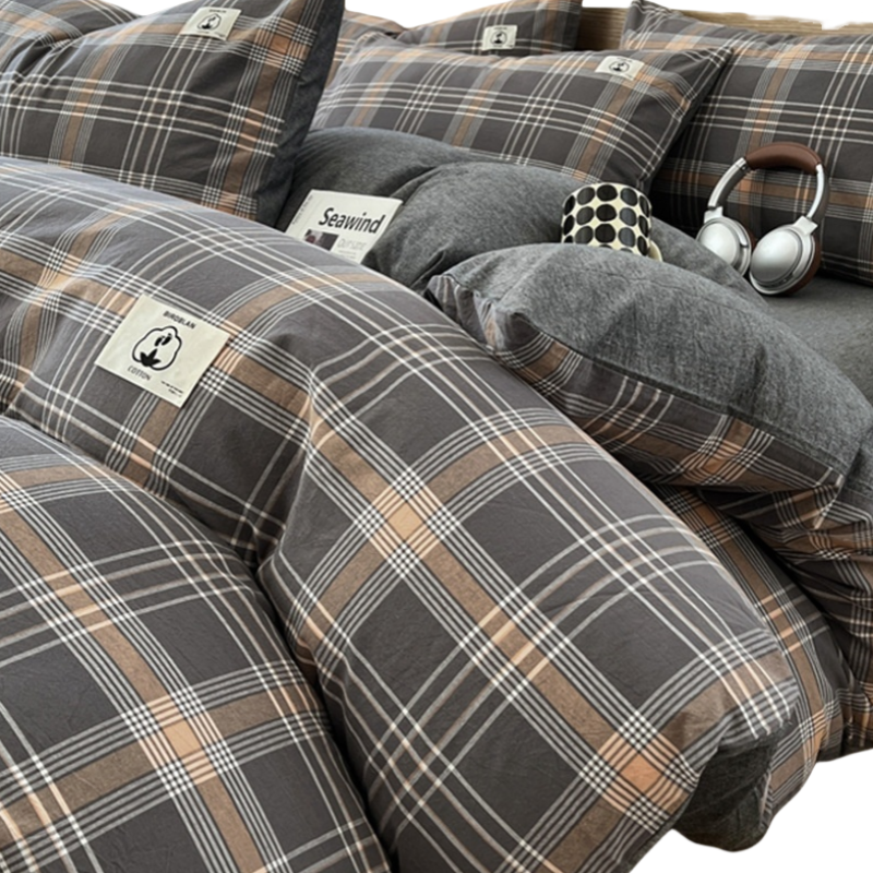 铭思沃四件套1.5*2.0米床 套高清大图