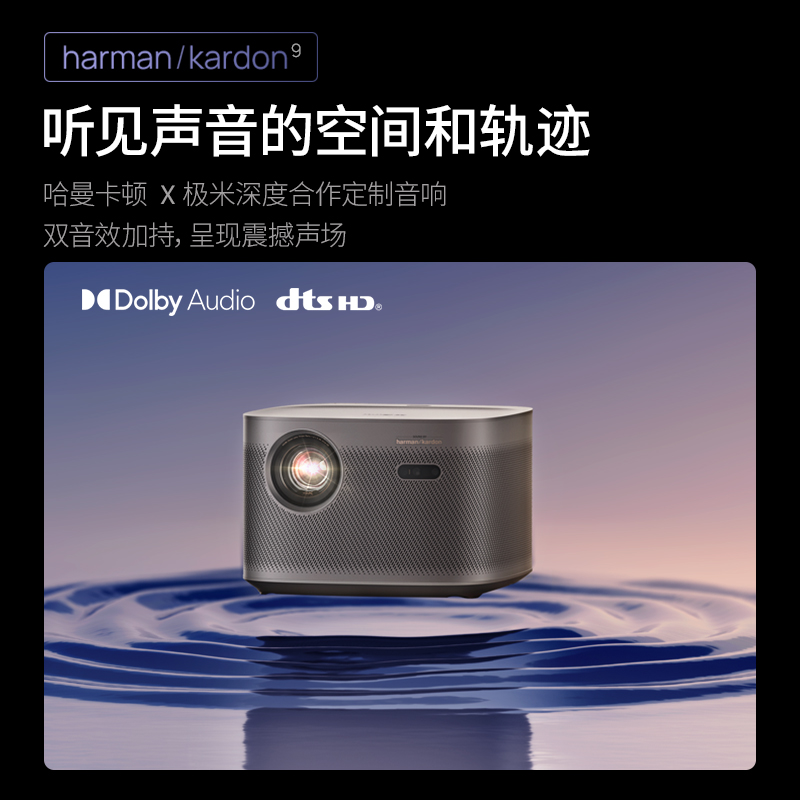 极米H6 4K 高亮定焦版 智能家用投影仪 4K超高清(1400CVIA MT9669旗舰芯片 专属2年质保)高清大图