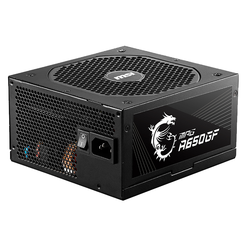 微星 (MSI) MPG A650GF 额定750W 全模组电脑电源