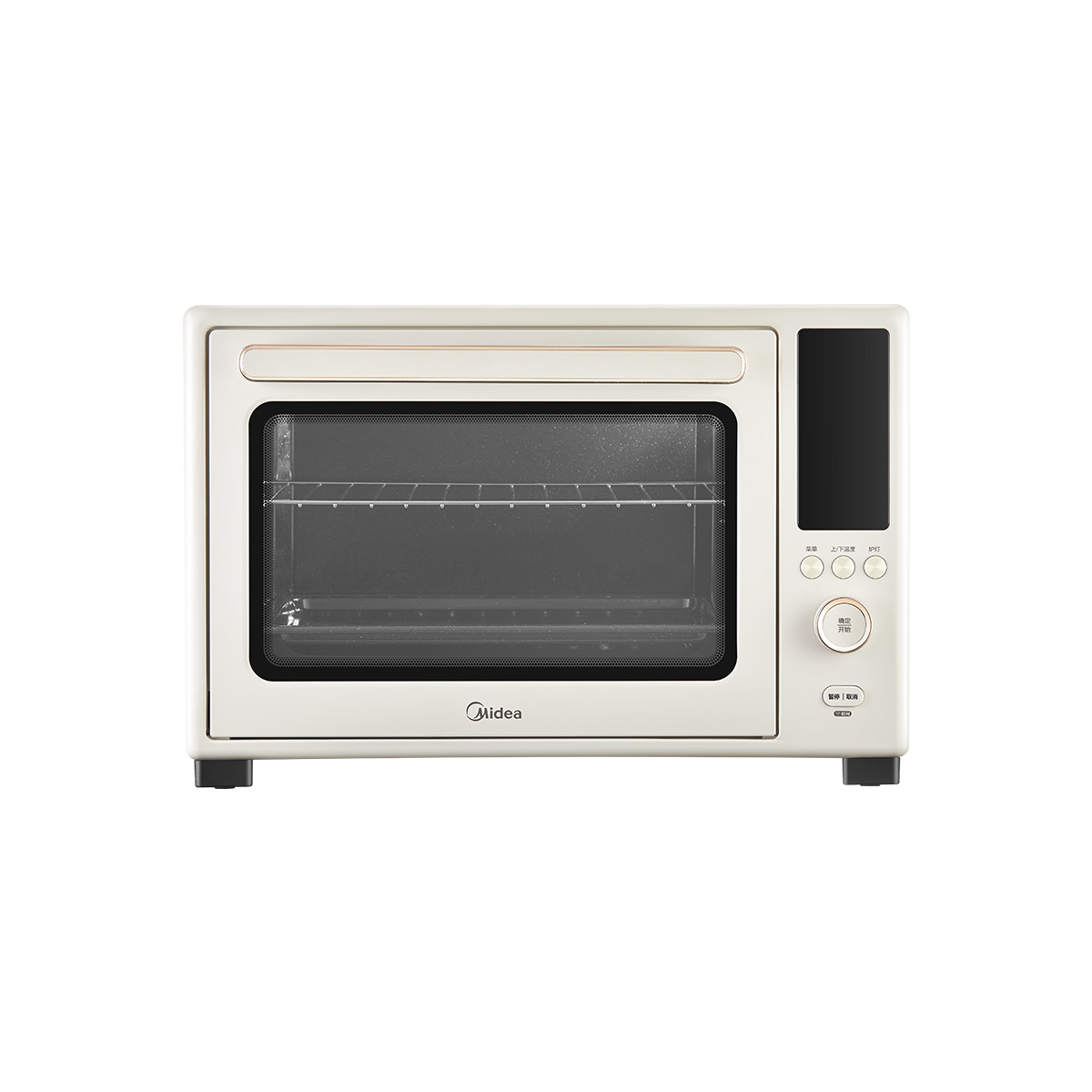 美的(Midea)电烤箱家用石墨烯免预热大风炉烤箱40升大容量/烘烤炸一体初见系列P40/双层同烤 40L
