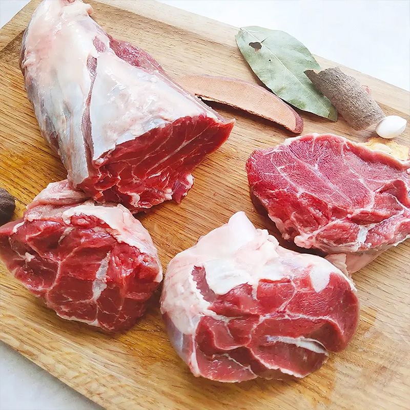 货出六盘 宁夏西吉县谷草饲喂养 六盘山牛肉 精品黄牛 牛腱子6斤高清大图