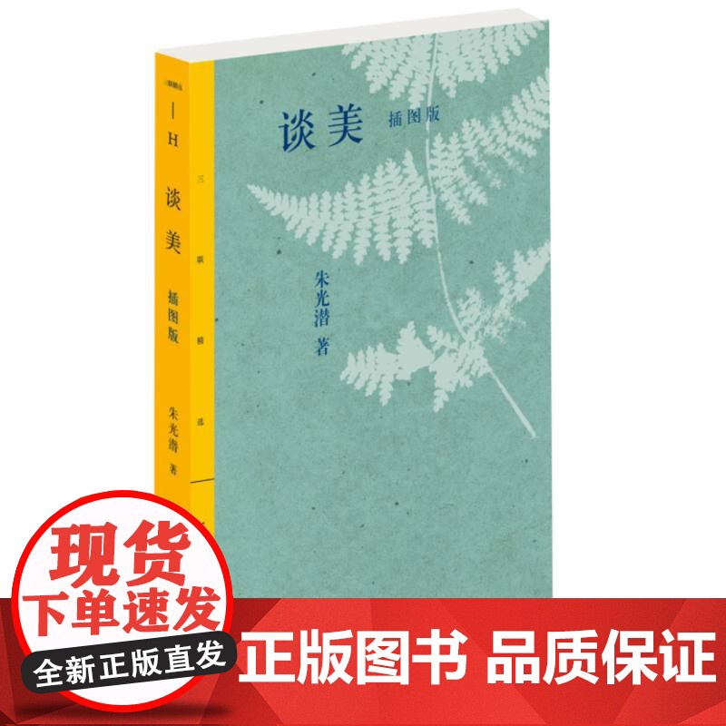 谈美 插图版 朱光潜 生活.读书.新知三联书店 作者谈读书 升学 谈情与理 带领读者认识美 理解美 哲学 美学书籍 正版高清大图