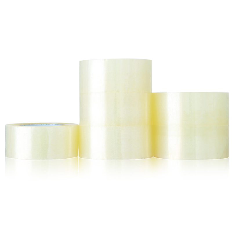 得力(deli) 30278 封箱胶带55mm*200y透明封箱带 6卷/筒 1筒价格