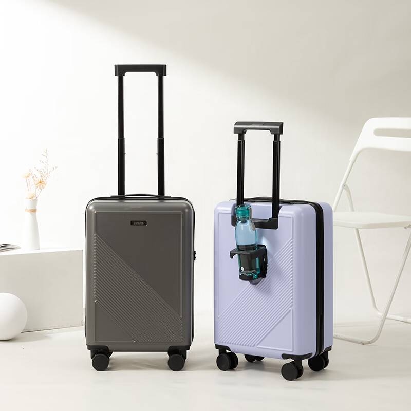 佰造(BAIZAO) 炫彩启航20寸拉杆箱 BZ-LX516紫色高清大图