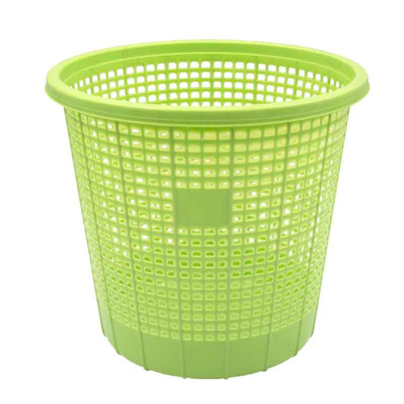 欧思卓欧式垃圾桶阿姿玛系列纸篓塑料桶3001 颜色随机 28*26cm