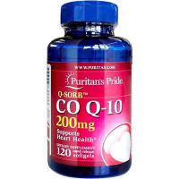原装进口美国Puritan's Pride普丽普莱辅酶Q10软胶囊200mg120粒