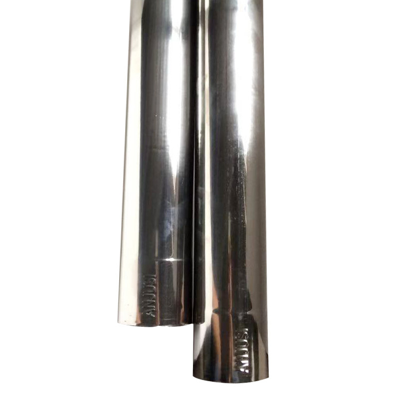 帮客材配 安居士 燃气热水器201不锈钢烟管 φ60*500mm 整件销售 110根一件 银色