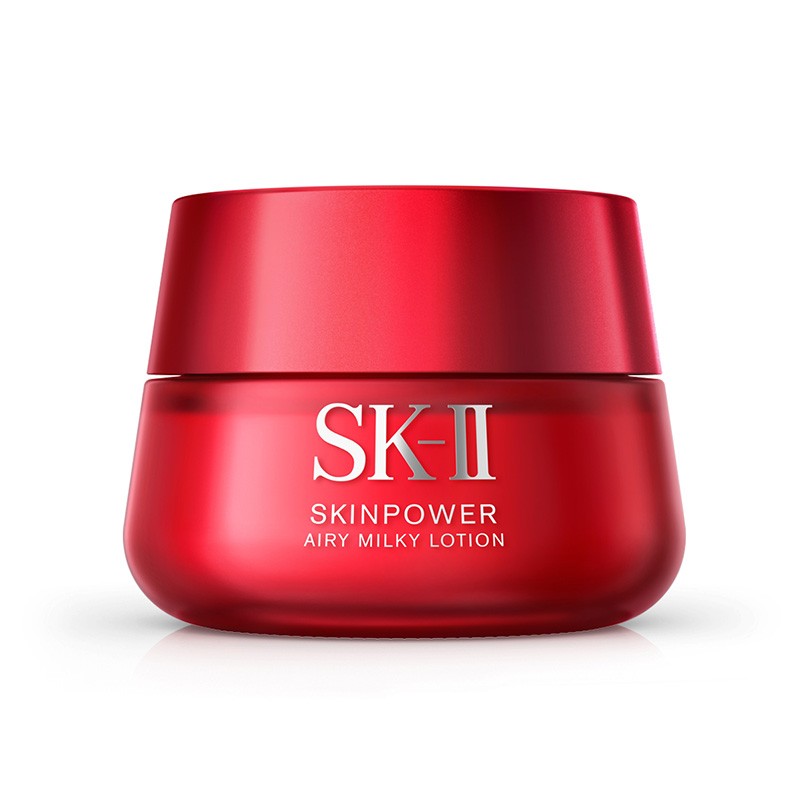 SK-II赋能焕采精华霜sk2大红瓶面霜 skllsk2面霜 轻盈型 80g高清大图