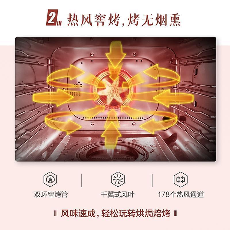 格兰仕蒸烤箱 电蒸箱 电烤箱 蒸烤一体机 台式22升容量 智能操控 多功能家用机 SC22T-C50 蒸汽烤箱