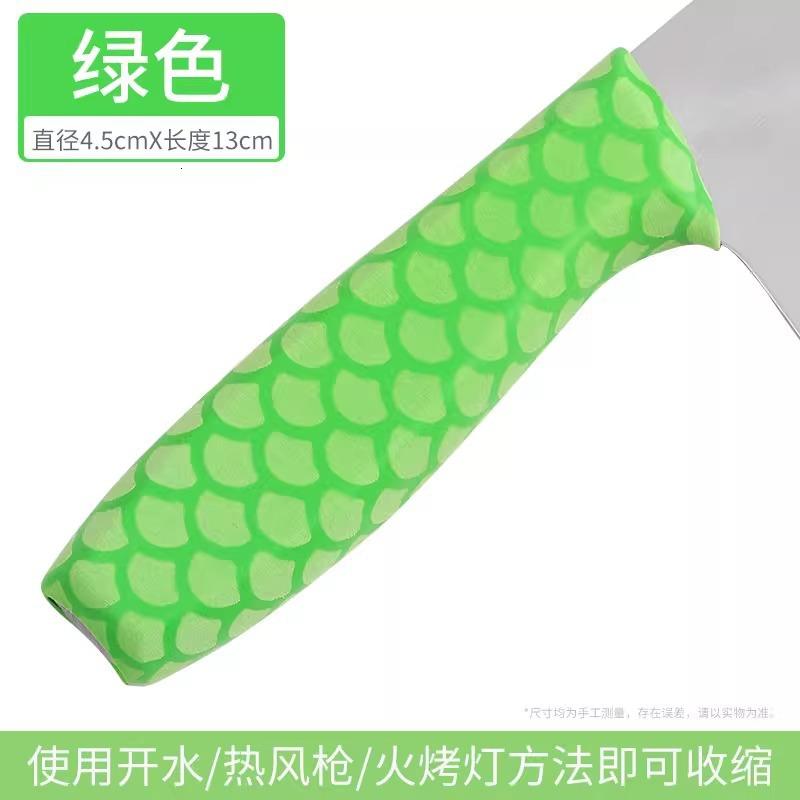 H刀把手套H25081401 升级加厚鱼鳞款【绿色】(1个装） 非涂层