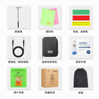 GECKO壁虎拇指琴卡林巴琴17音初学者kalimba琴手指钢琴入门乐器 单板17音桃花芯木（墨绿色）