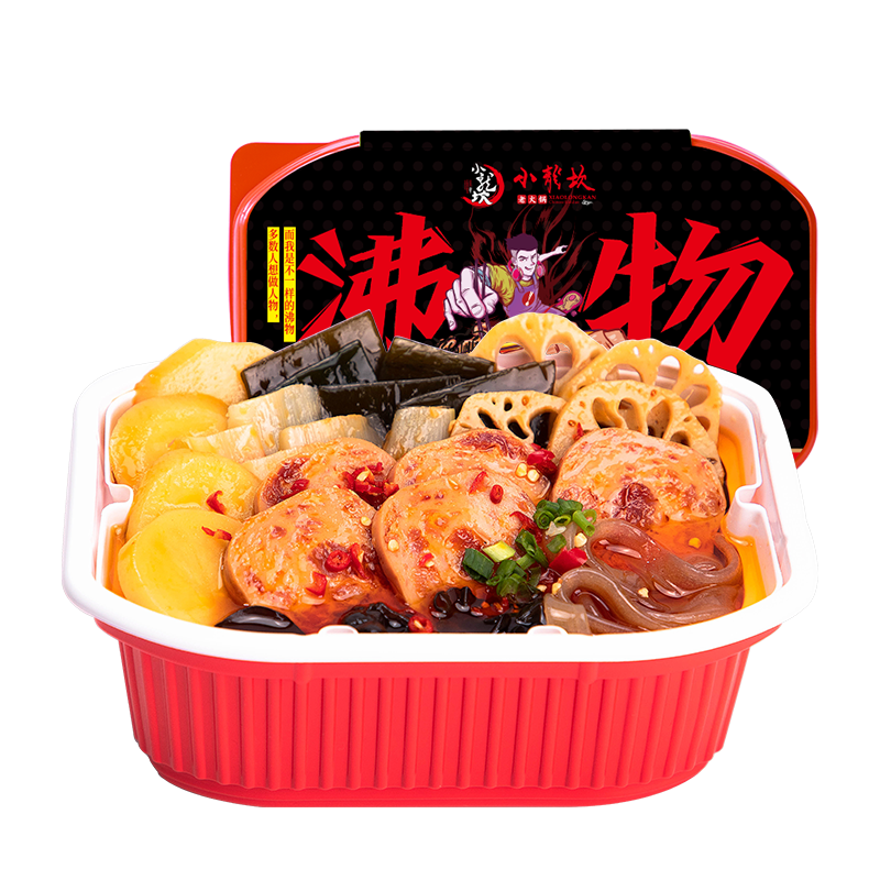 小龙坎沸物麻辣午餐肉自热火锅390G自助自煮小火锅