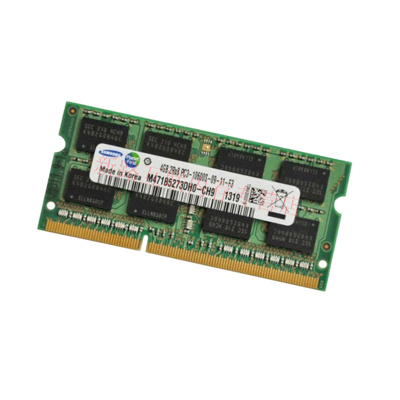 三星(SAMSUNG)原厂DDR3 4G 1333笔记本内存条PC3-10600S 兼容1066/1067