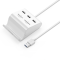 绿联(UGREEN)USB3.0分线器 高速HUB集线器延长线 笔记本电脑多接口扩展坞转换器 带SD/TF读卡器功能