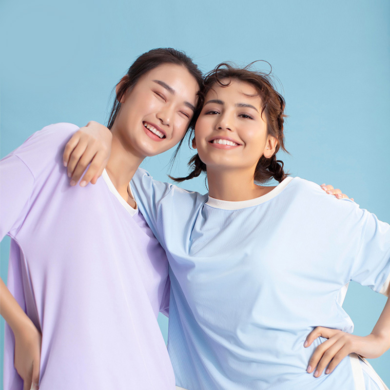 猫人雪糕服睡衣女夏季冰丝短袖短裤套装无痕凉爽宽松休闲女款家居服