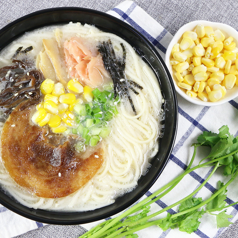 想念挂面 日式豚骨高汤拉面210g/盒装 速煮含料包网红方便速食面